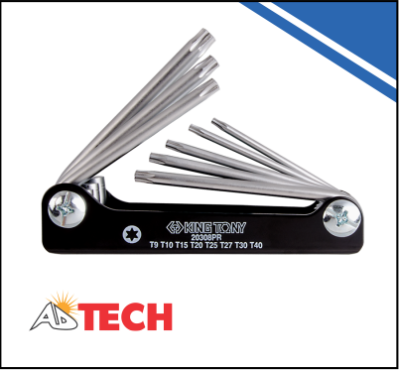 Bộ lục giác bông xếp 8 cây Kingtony 20308PR