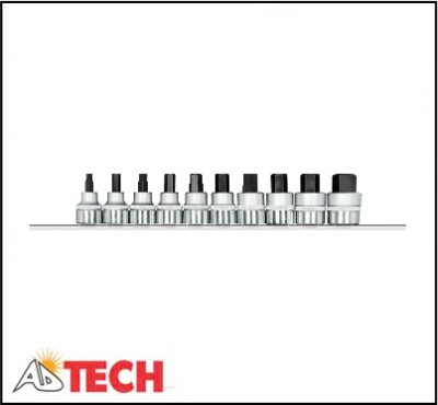 Bộ đầu tu&yacute;p 1/2" 10 chi tiết GEDORE R62558010