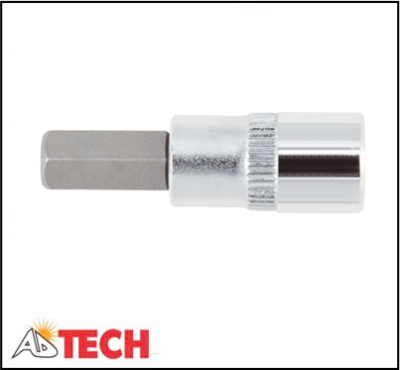 Đầu tu&yacute;p 1/4 inch mũi lục gi&aacute;c 8mm GEDORE R42550806