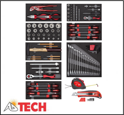 Bộ dụng cụ cầm tay đa năng 119 chi tiết GEDORE R21010001