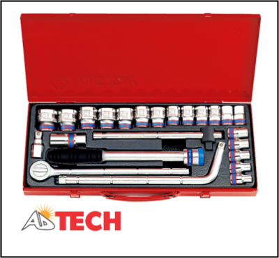Bộ tu&yacute;p 24 chi tiết Kingtony 4024MR 1/2 inch
