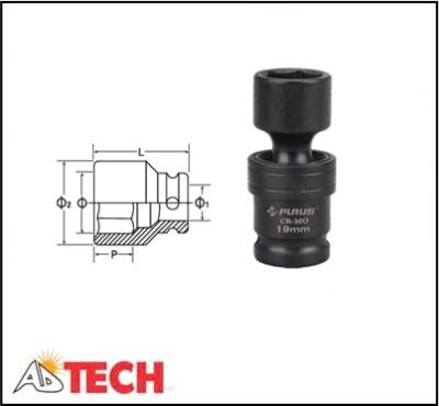 Đầu lắc l&eacute;o 1/2 inch 24 mm Purus 21224