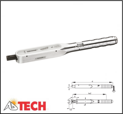 Cờ l&ecirc; lực AZ 80-400 Nm GEDORE 8462-01 Code 7704340