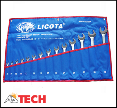 Bộ cờ l&ecirc; v&ograve;ng miệng Licota AWT-ERSK05A (8-32mm)