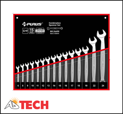 Bộ cờ l&ecirc; v&ograve;ng miệng 6 - 24 mm 15 chi tiết Purus 24650