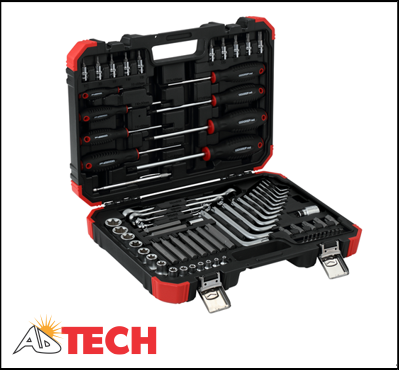 Bộ dụng cụ sửa chữa TX 1/4 + 1/2 inch 75 chi tiết Gedore R68003075