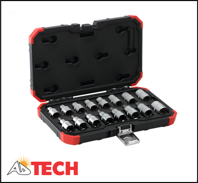 Bộ đầu tu&yacute;p sao 1/2 inch 16 chi tiết Gedore R68003016