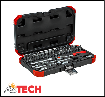 Bộ tu&yacute;p 1/4 inch 4-14 mm 46 chi tiết Gedore R49003046