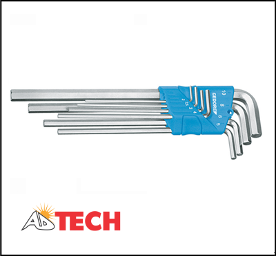 Bộ lục gi&aacute;c 2 - 10 mm 8 chi tiết Gedore H 42 EL-88 Code 1505416