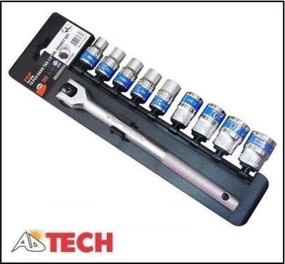 Bộ tu&yacute;p 10 chi tiết 1/2&Prime; Cần lắc l&eacute;o 10 TOP TBS - 12252