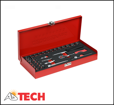 Bộ tu&yacute;p 1/4 inch 4-13 mm 33 chi tiết Gedore R49004033