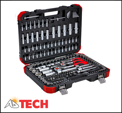 Bộ tu&yacute;p 1/2 + 3/8 + 1/4 inch 172 chi tiết Gedore R45603172