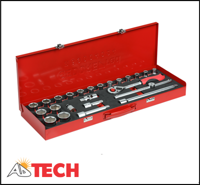Bộ tu&yacute;p 1/2 inch 10-32 mm 24 chi tiết Gedore R69004024