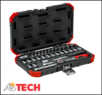 Bộ tu&yacute;p 1/4 inch 4-13 mm 33 chi tiết Gedore R49003033