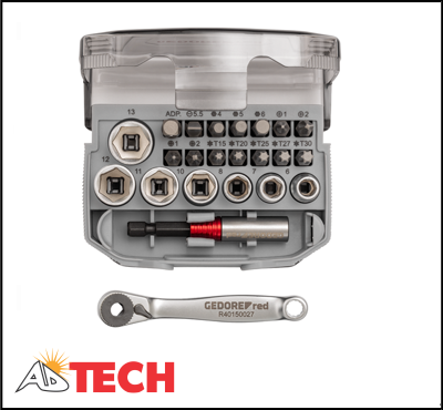 Bộ tu&yacute;p 1/4 inch 6-13 mm 23 chi tiết Gedore R49005023