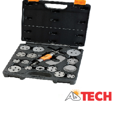 Bộ dụng cụ c&acirc;n chỉnh đĩa phanh 17 chi tiết Retta RFB0119