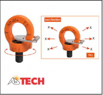 Bu l&ocirc;ng tai cẩu xoay 4.5 tấn Yiyun YD094-M33