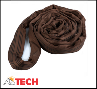 D&acirc;y c&aacute;p vải bản tr&ograve;n 6 tấn, d&agrave;i 12m ADTECH R6T - 12 ( ROUND SLING )