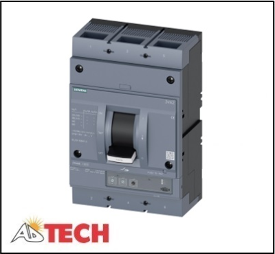 Cầu dao tự động dạng khối MCCB 3P Siemens 3VA2510-7HL32-0AA0 1000A 110kA