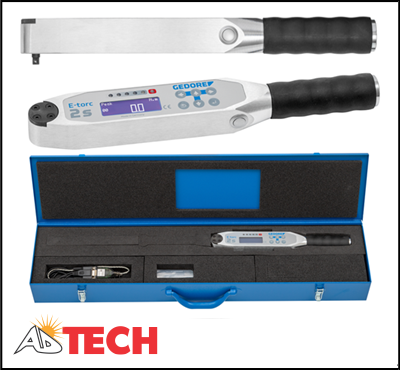 Cờ l&ecirc; lực điện tử 1/4 inch 2-25 Nm Gedore ET2SKA 25 code 2795493