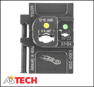 Đầu k&igrave;m bấm cose tr&ograve;n 1-0,4 + 4-6 mm2 Gedore 8140-01 code 1830554