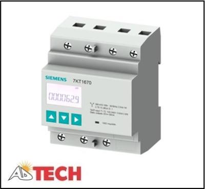 Đồng hồ điện đa năng loại gắn tr&ecirc;n DIN rail Siemens 7KT1667