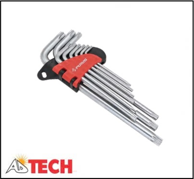 Bộ lục gi&aacute;c sao T10-T50 9 chi tiết Purus 24222