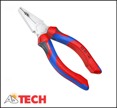 K&igrave;m đa năng 160mm Knipex 03 05 160 c&aacute;n bọc nhựa đa m&agrave;u, mạ chrome