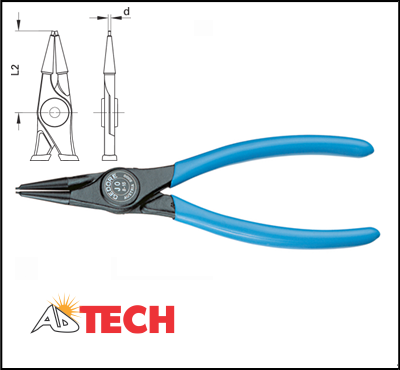 K&igrave;m mở phe trong mũi thẳng 8-13 mm Gedore 8000 J 0 Code 6703240
