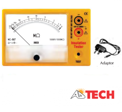 M&aacute;y đo điện trở c&aacute;ch điện chỉ thị kim MECO MC-907