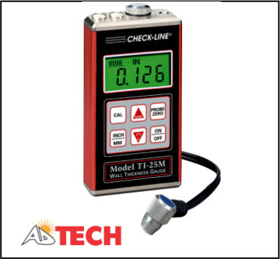 M&aacute;y đo độ d&agrave;y kim loại Checkline TI-25M