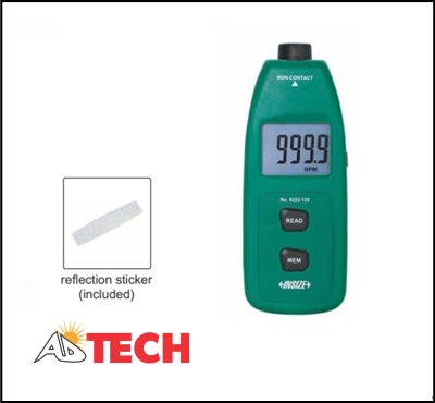 M&aacute;y đo tốc độ v&ograve;ng quay kh&ocirc;ng tiếp x&uacute;c Insize 9223-120