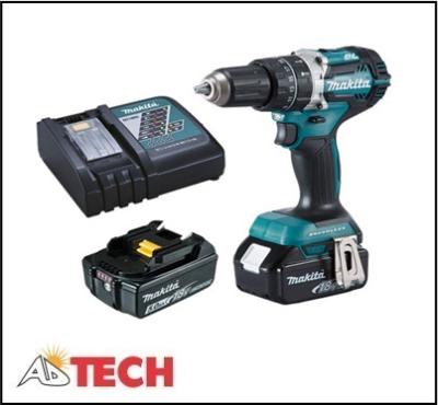 M&aacute;y khoan vặn v&iacute;t d&ugrave;ng pin 18V Makita DDF483RTE
