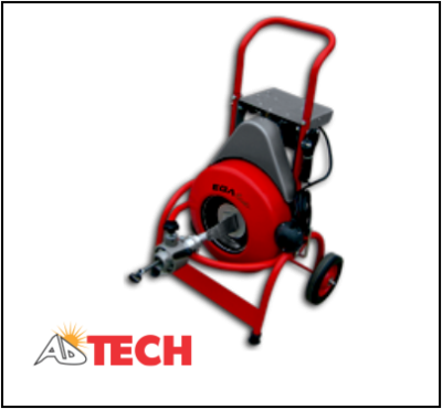 Thiết bị l&agrave;m sạch đường ống Ega DRAINMATIC MAX 110 60288