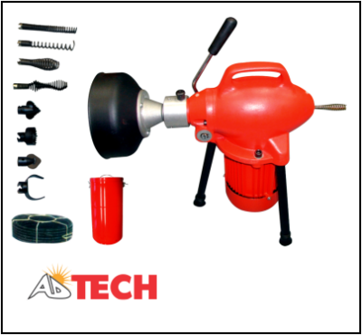 Thiết bị l&agrave;m sạch đường ống Ega DRAINMATIC 100  60040
