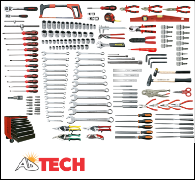 Tủ dụng cụ 172 chi tiết Ega Master 55794