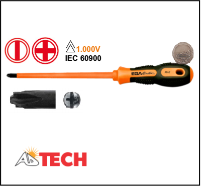 Tua v&iacute;t bake c&aacute;ch điện 1000v PH-2x125mm Ega Master 79164