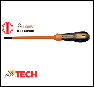 Tua v&iacute;t dẹt 5.5x150mm c&aacute;ch điện 1000V Ega Master 76653