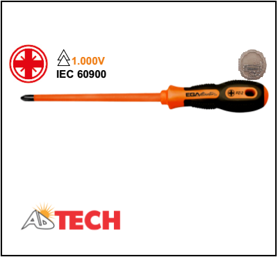 Tua v&iacute;t hoa thị c&aacute;ch điện 1000v PZ-1x100mm Ega Master 76634