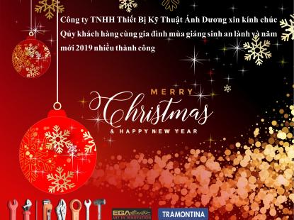 Ch&uacute;c mừng gi&aacute;ng sinh v&agrave; Năm mới 2019 
