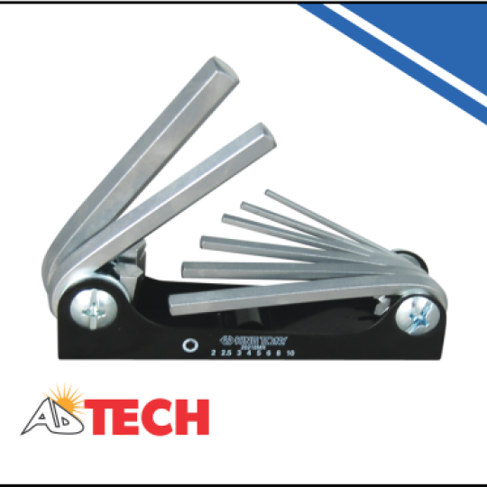 Bộ lục giác xếp 8 chi tiết Kingtony 20218MR