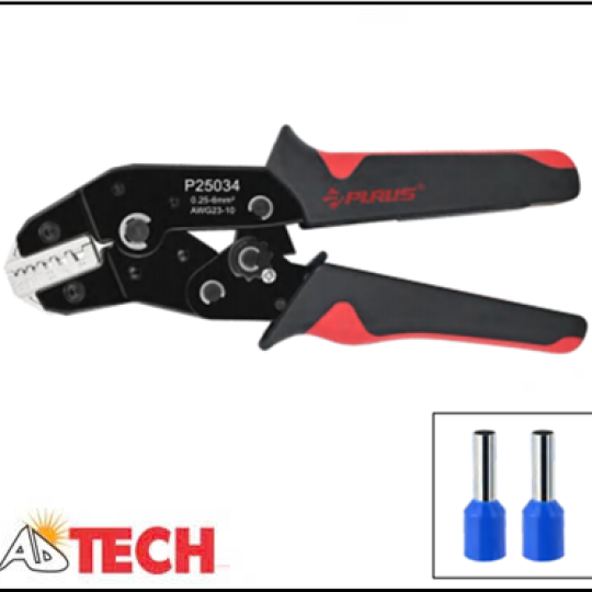 K&igrave;m bấm đầu cos 0.25&ndash;6mm&sup2; Purus 25034