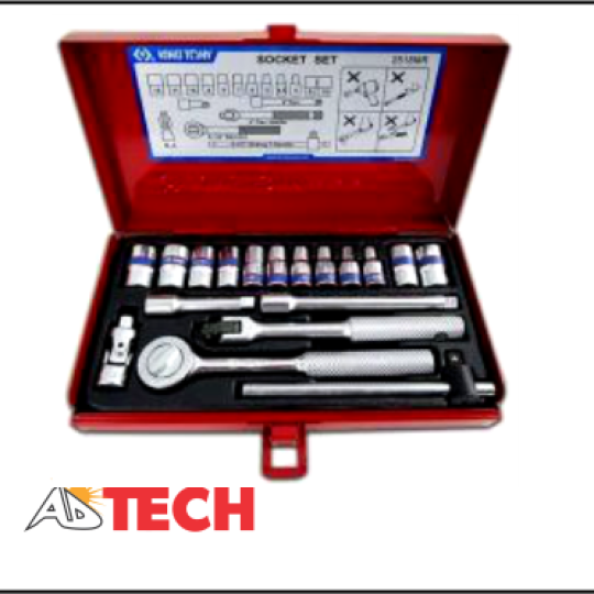 Bộ tu&yacute;p Kingtony 2518 MR - 1/4 18 Chi tiết