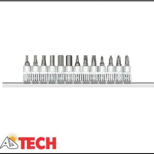 Bộ đầu tu&yacute;p tua v&iacute;t 1/4" 13 chi tiết GEDORE R48008013