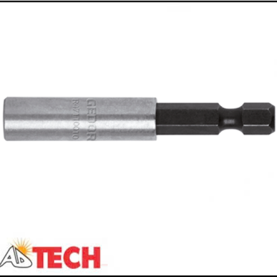 Đầu giữ mũi v&iacute;t c&oacute; từ lục gi&aacute;c 1/4" 60 mm GEDORE R47110011