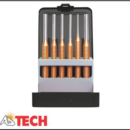 Bộ đột lỗ cầm tay 6 chi tiết 3-8 mm GEDORE R90200006