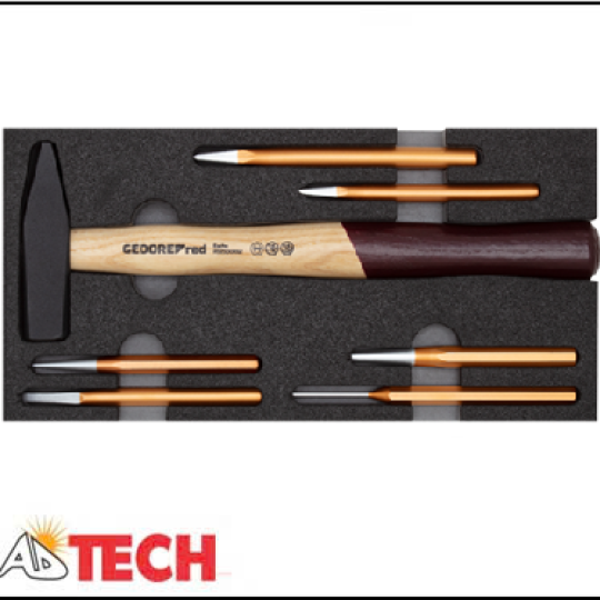 Bộ b&uacute;a đục 7 chi tiết GEDORE R22150019