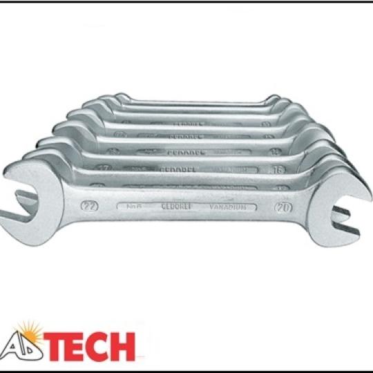 Bộ cờ l&ecirc; hai đầu miệng 12 chi tiết 6 - 32 mm Gedore H 6-120 Code 6079750