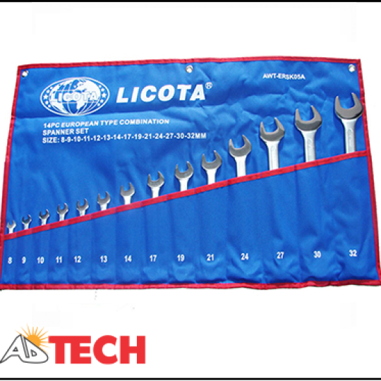 Bộ cờ l&ecirc; v&ograve;ng miệng Licota AWT-ERSK05A (8-32mm)
