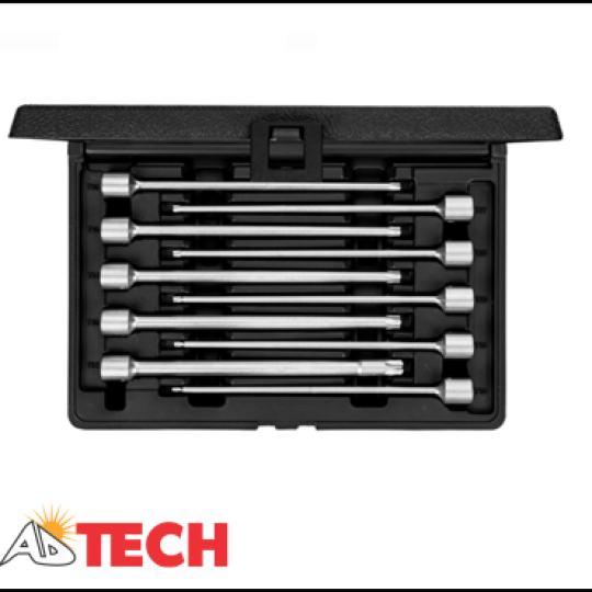 Bộ đầu tu&yacute;p 3/8 inch mũi v&iacute;t lục gi&aacute;c sao 10 chi tiết Gedore R58003002